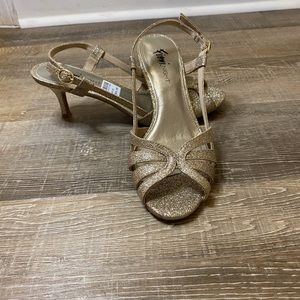 Champagne glitter Heels